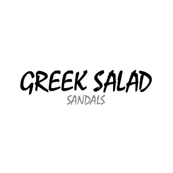 greek salad sandals